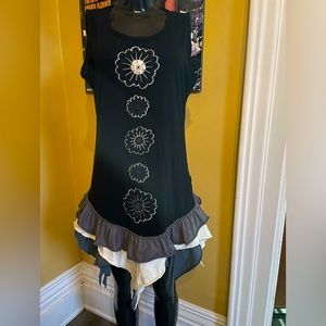 Women’s  Patchwork Dress ( Large )